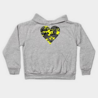 Camouflage Yellow Colorful pattern 2020 Kids Hoodie